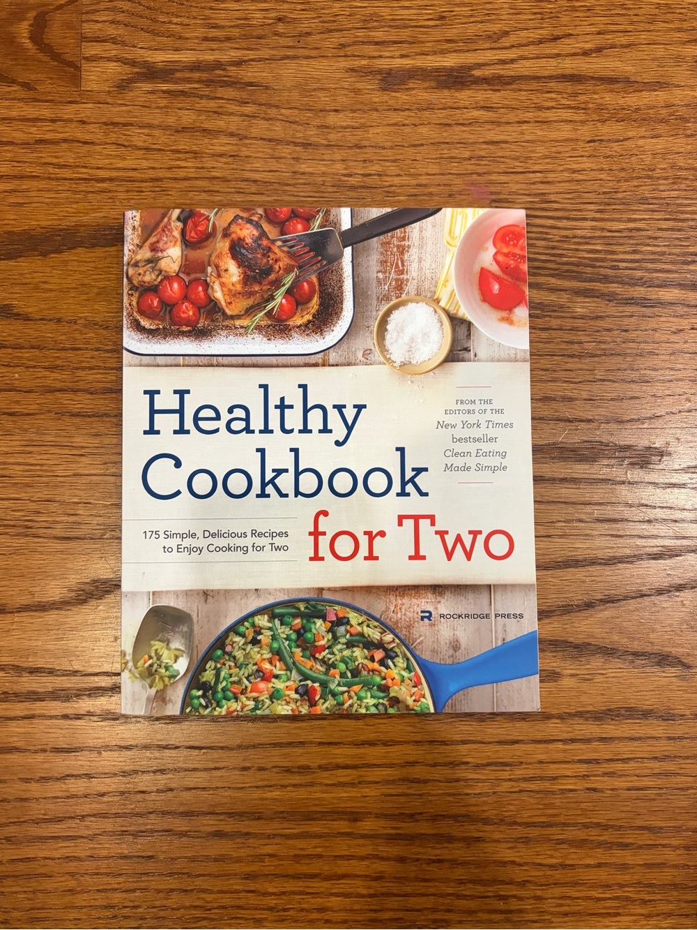 Paperback Healthy Cookbook for Two